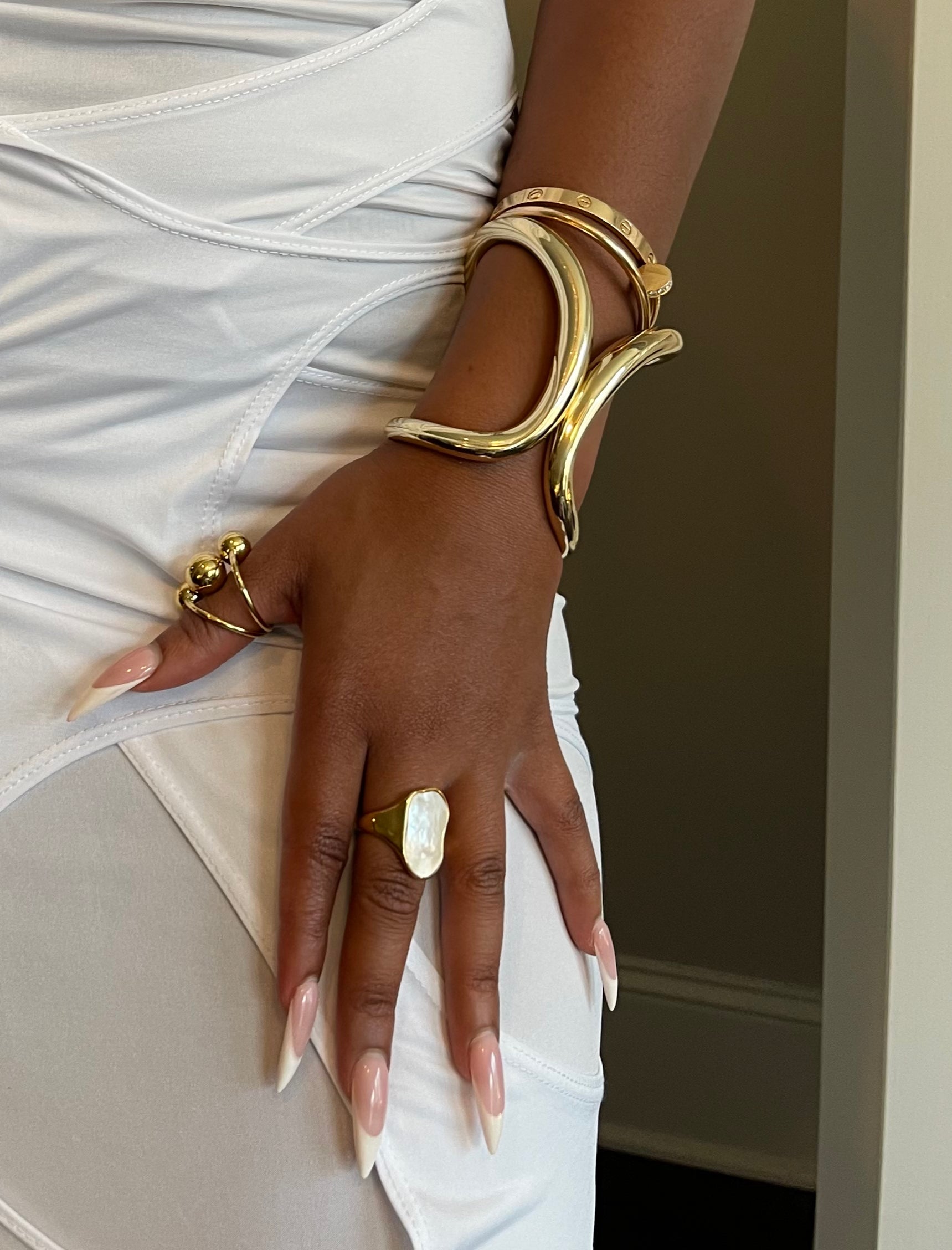 Double Curve Bangle image 3