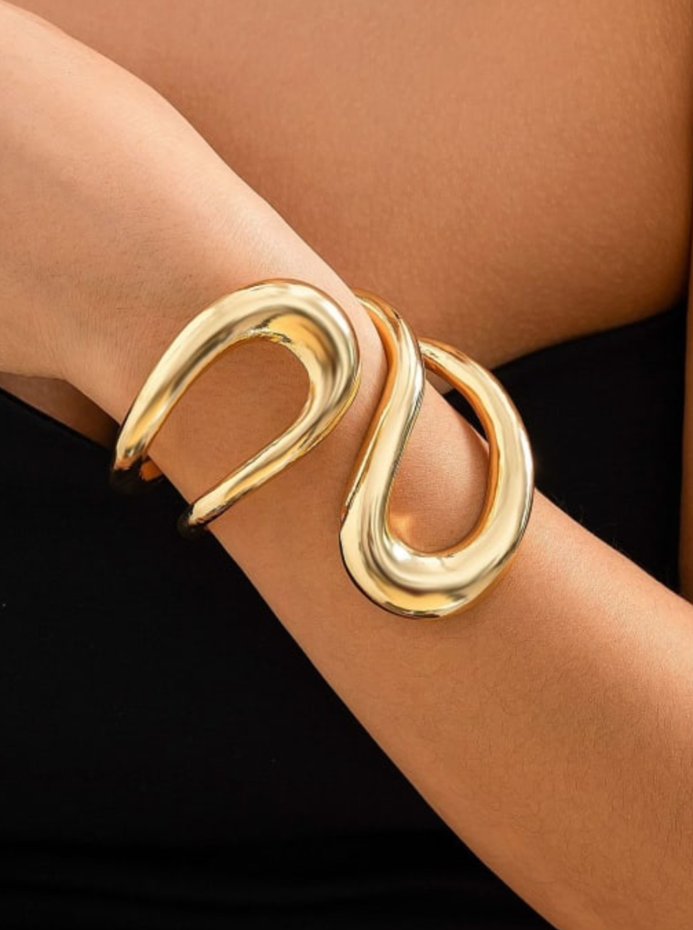 Gold Swirl Cuff image 3
