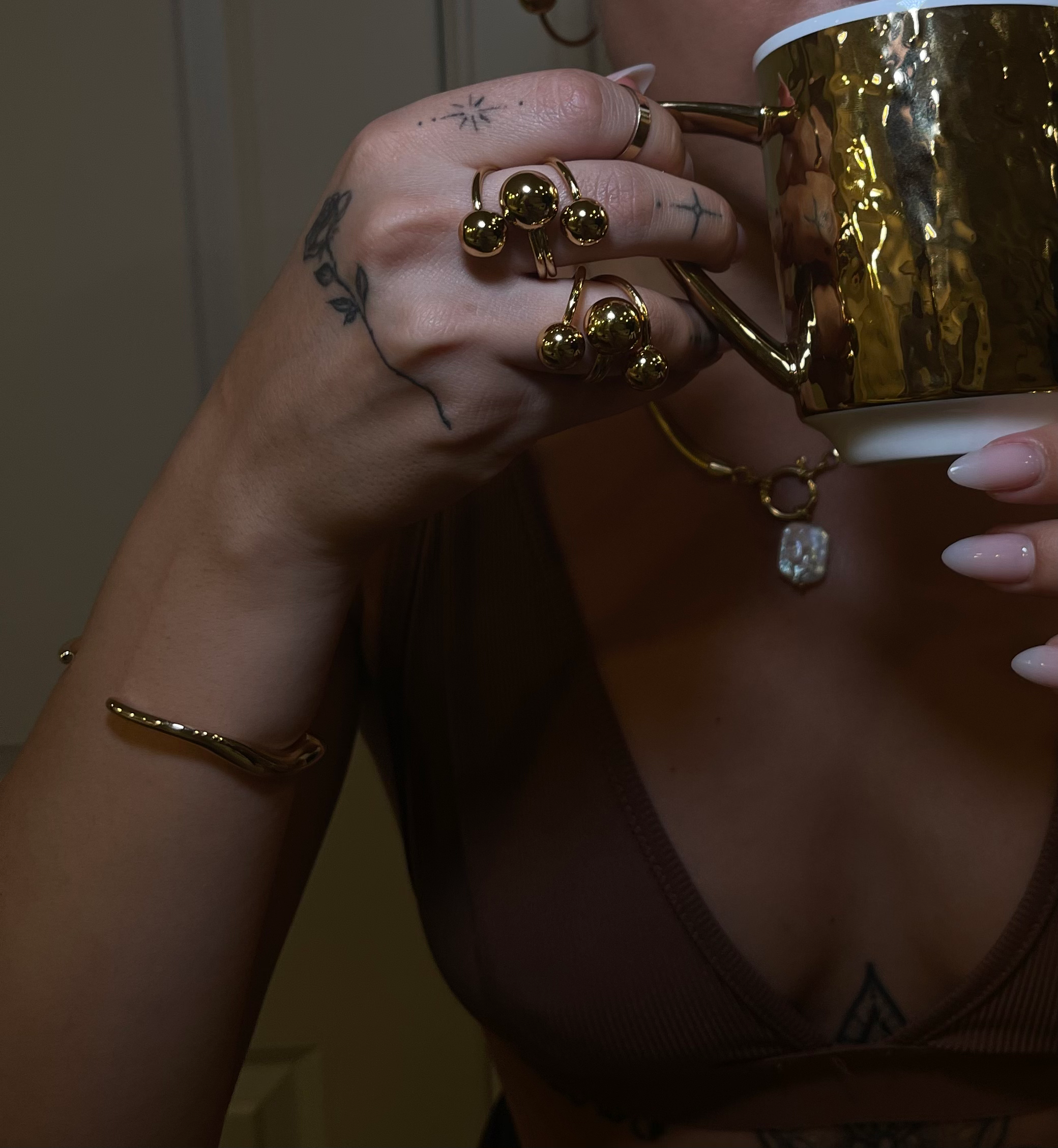 Chrome Ball Ring image 2