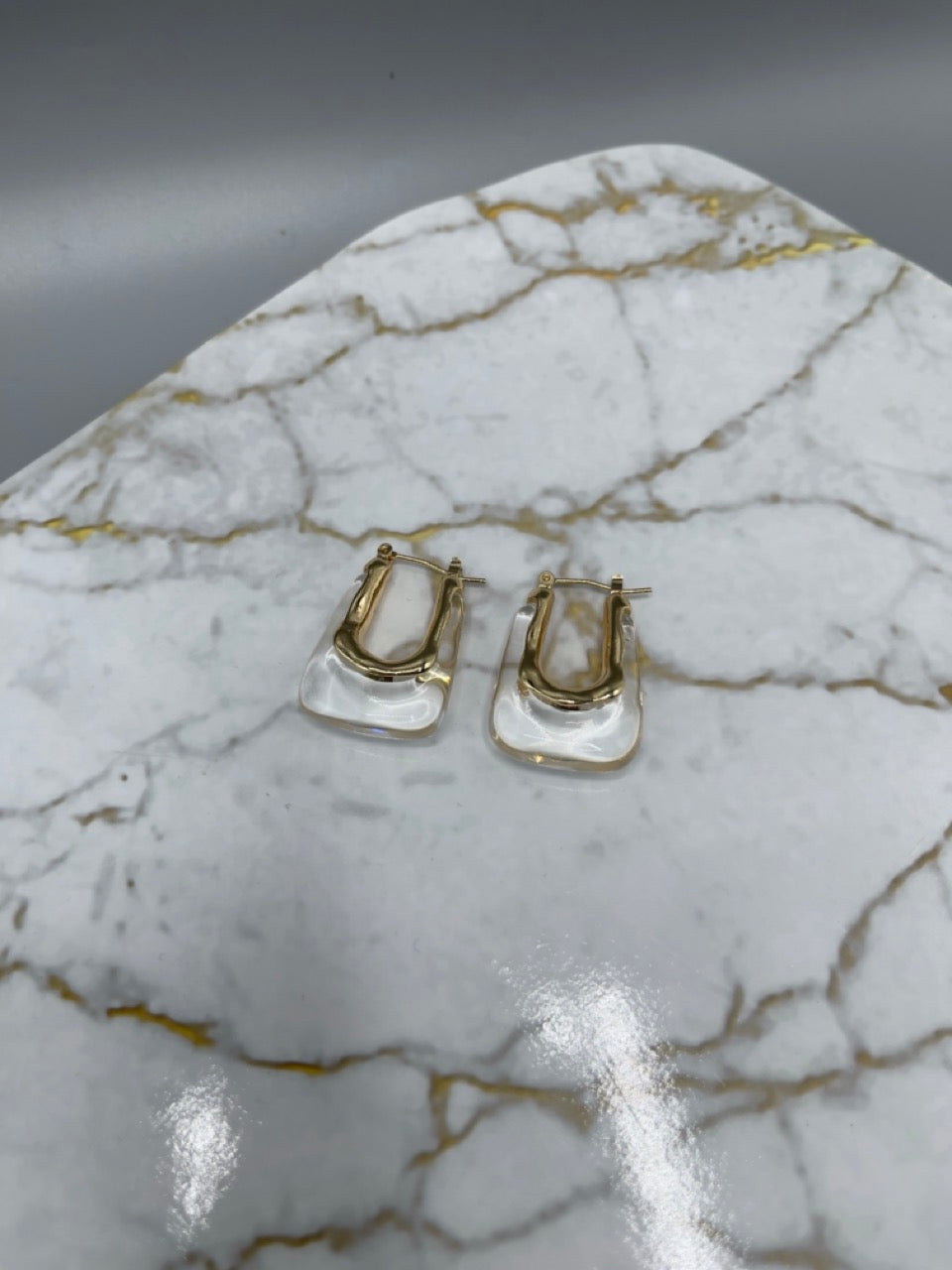 Gold Ice Earring image 3