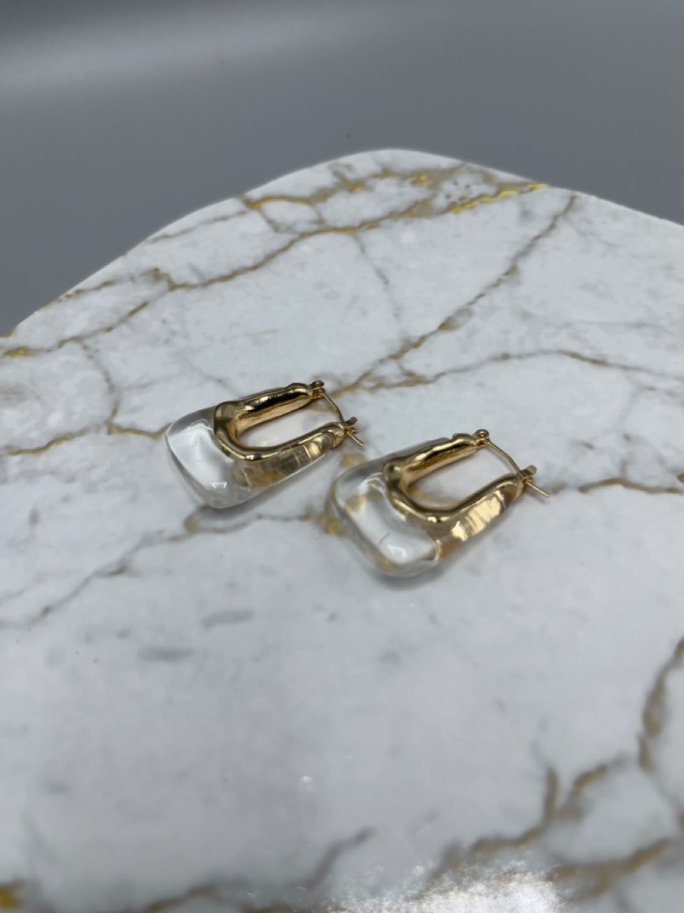 Gold Ice Earring image 4