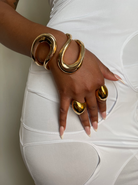 Gold Swirl Cuff image 0