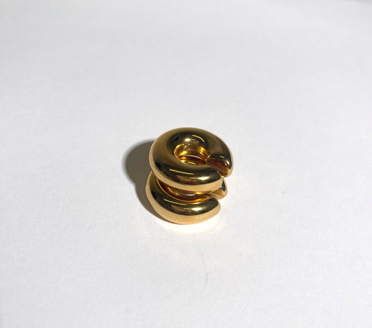 Cyl Ear Cuff Gold image 0